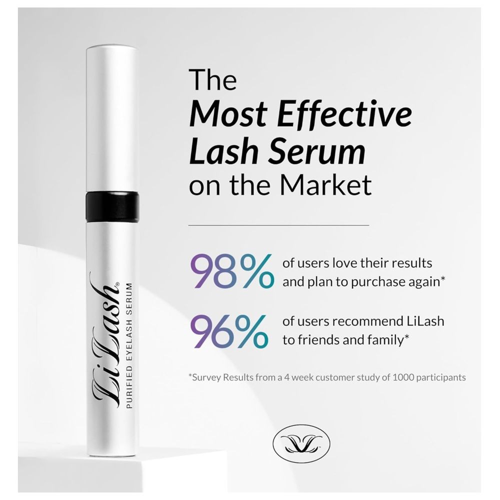 Lilash - Eyelash Serum - Advanced Lash Serum with Glycerin - 4 ml