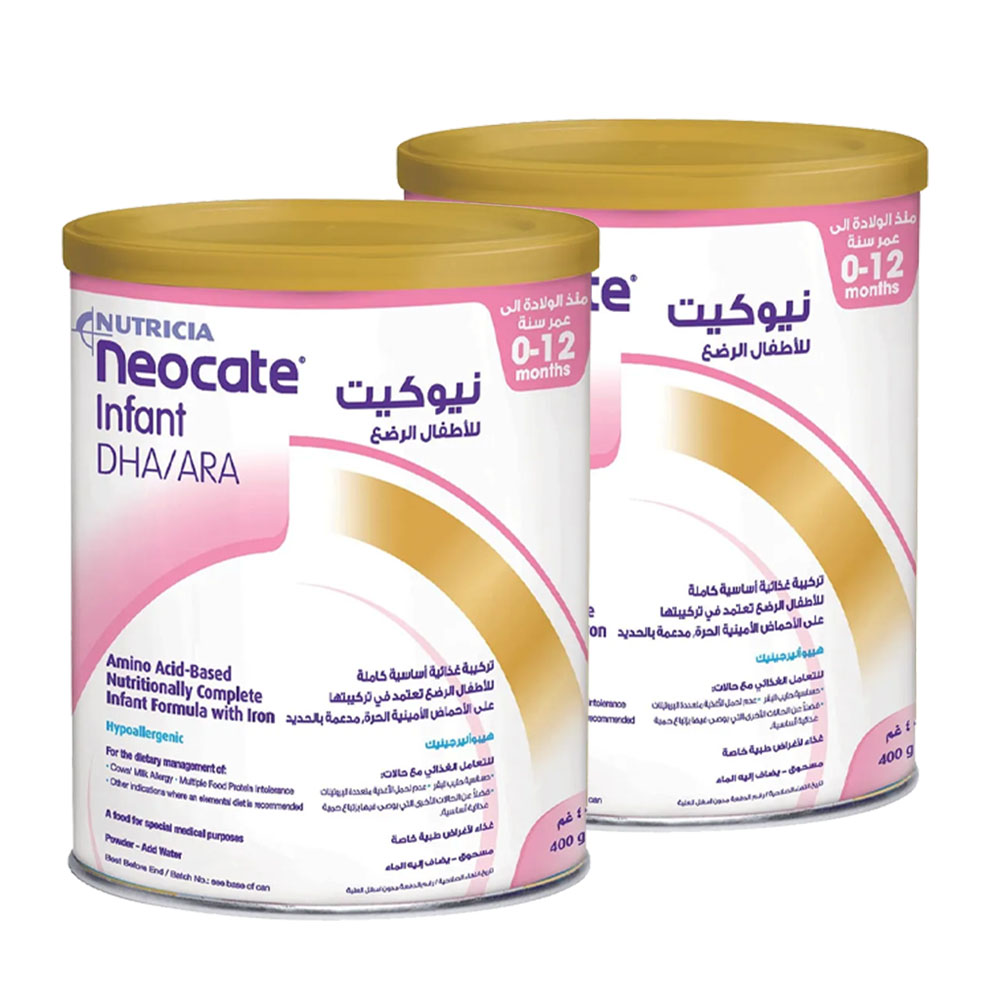 Neocate - Infant DHA/ARA Formula - 800g - Pack of 2