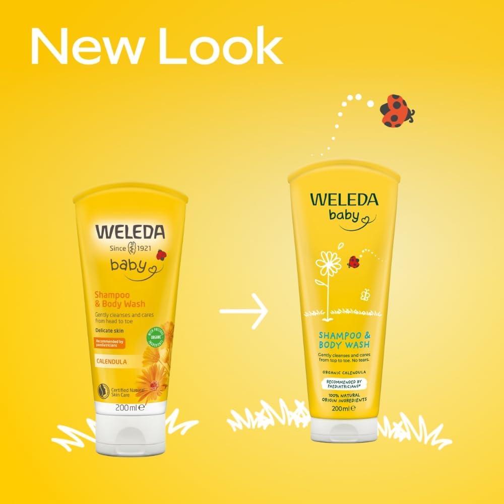 Weleda - Baby Calendula Body Wash & Shampoo 200ml