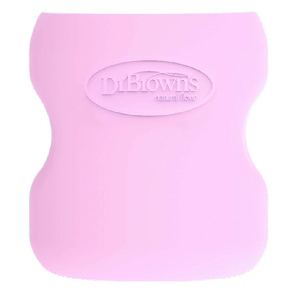 Dr. Brown's - W-N Glass Bottle Sleeve - Pink - 150ml