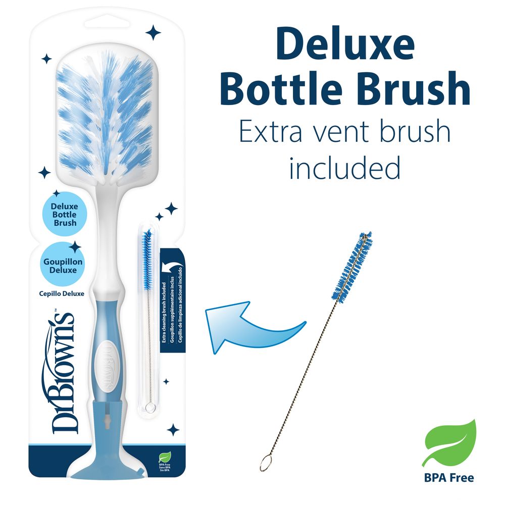 دكتور براونز فرشاة تنظيف الرضاعات إصدار جديد