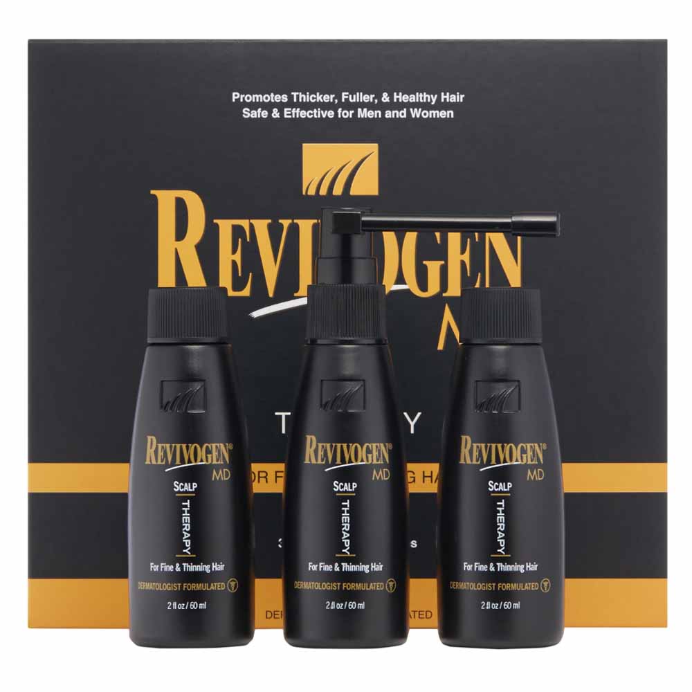 Revivogen Md Scalp Therapy For Fine, Thinning Hair 60Ml Pack of 3 Revivogen Md Scalp Therapy For Fine, Thinning Hair 60Ml Pack of 3