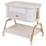 Jikel Nest Bedside Crib at Mumzworld – 5 Adjustable Heights Plus an Anti-Reflux Tilt — 48% Off!