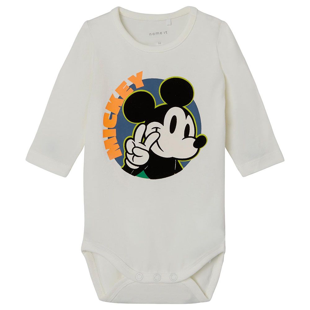Mickey mouse onesie baby hot sale boy