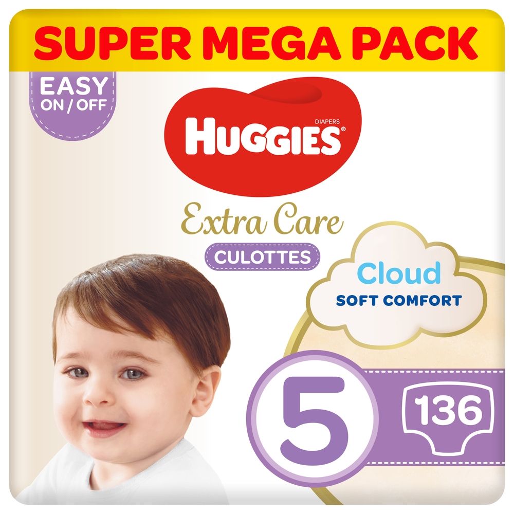 Huggies Pants Double Extra Large Xxl Size Baby Diaper Pants 12 N 5 In 1  Comfort | eBay