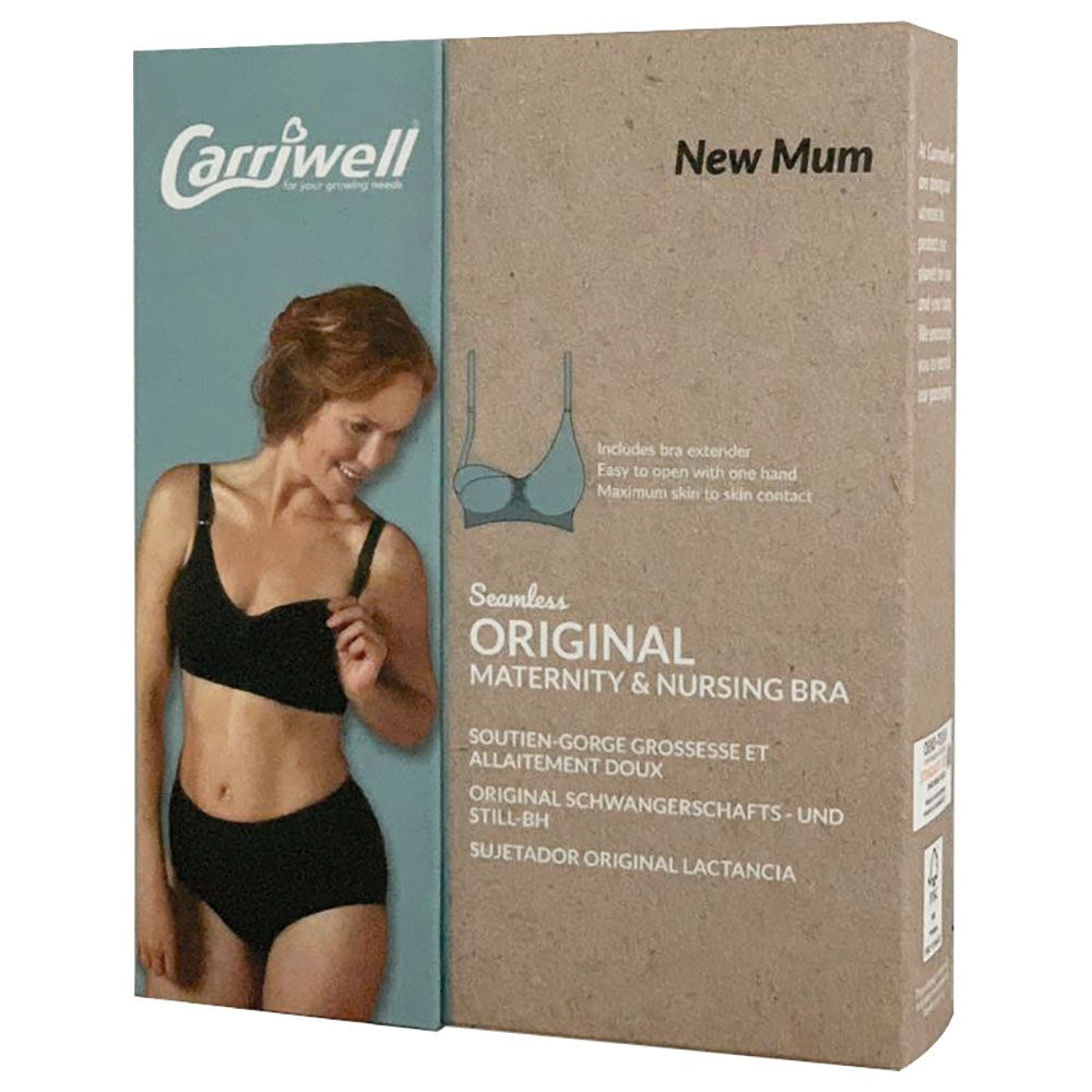 Carriwell Original Maternity & Nursing Bra Blue/Pink