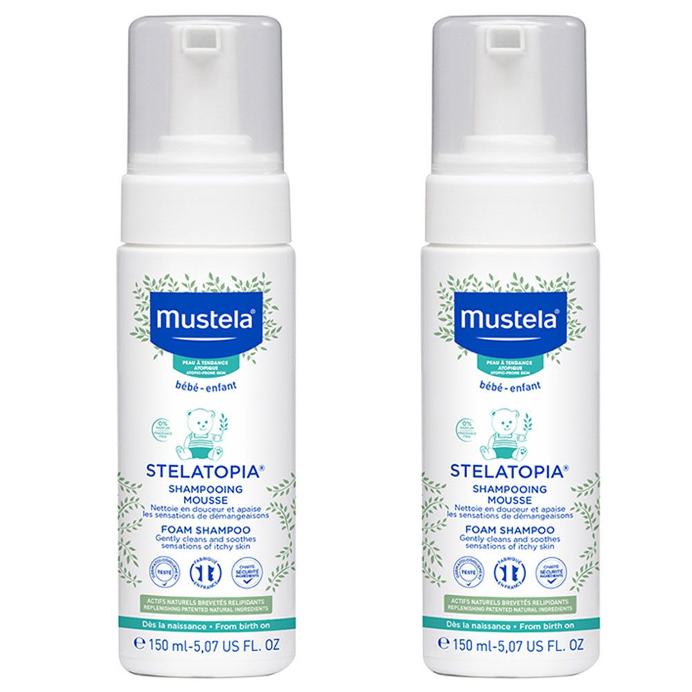 Mustela sales shampoo mousse