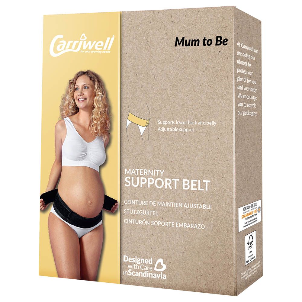 Carriwell Maternity Support Belt & Support Leggings - Black