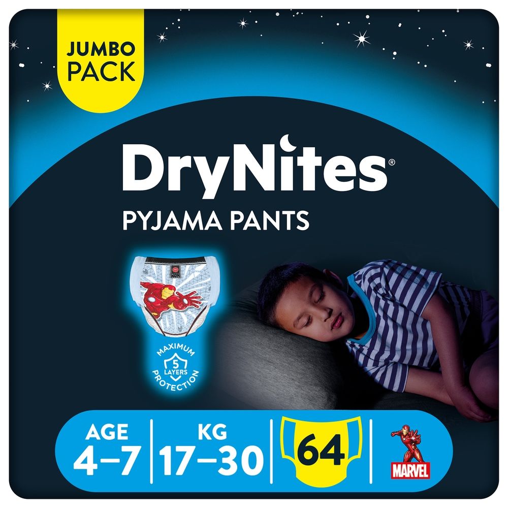 Huggies DryNites Pyama Pants Boy 8-15 Years - Dike & Son