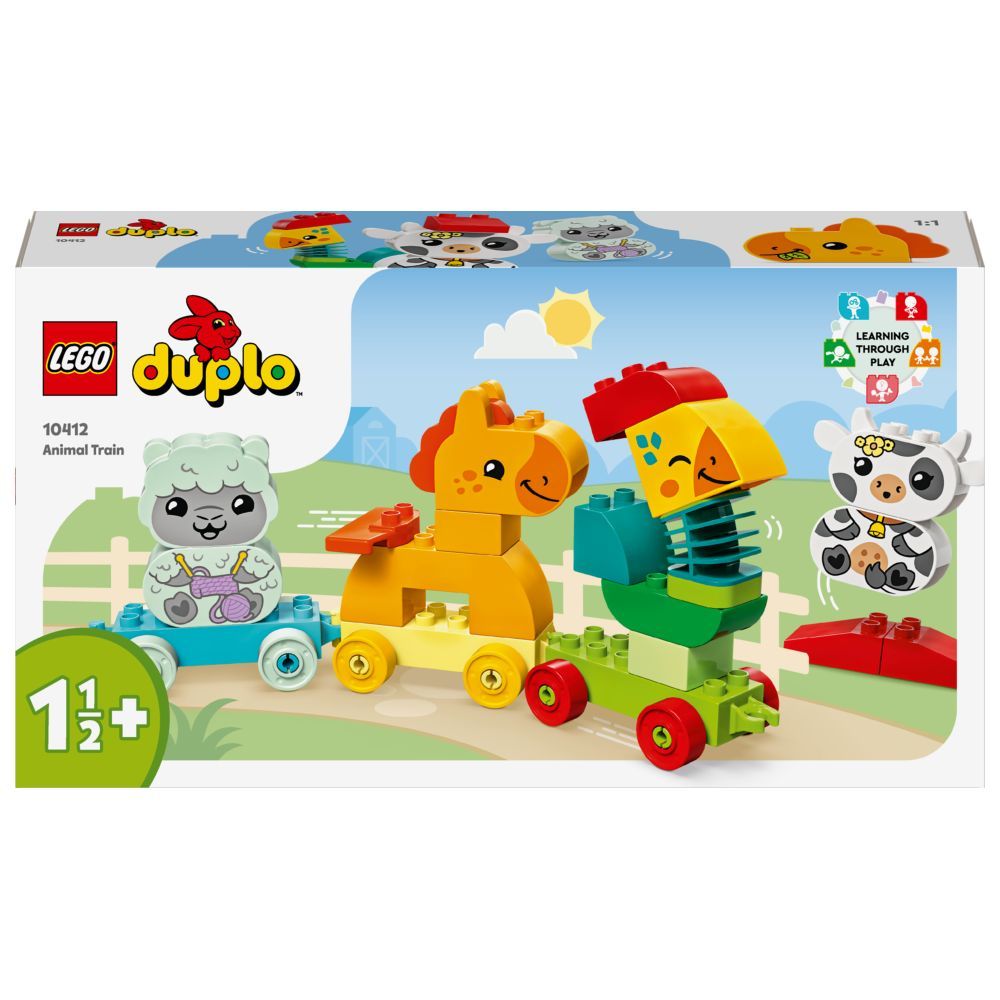 Lego 10412 Animal Train Building Playset