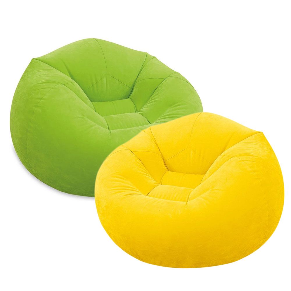 Intex Beanless Bag Chair 1pc Assorted Buy at Best Price from