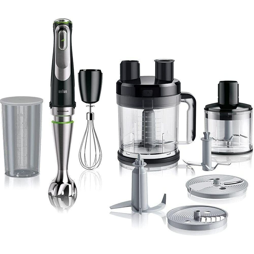 Braun - MultiQuick 9 Hand Blender 1200 Watts - Black