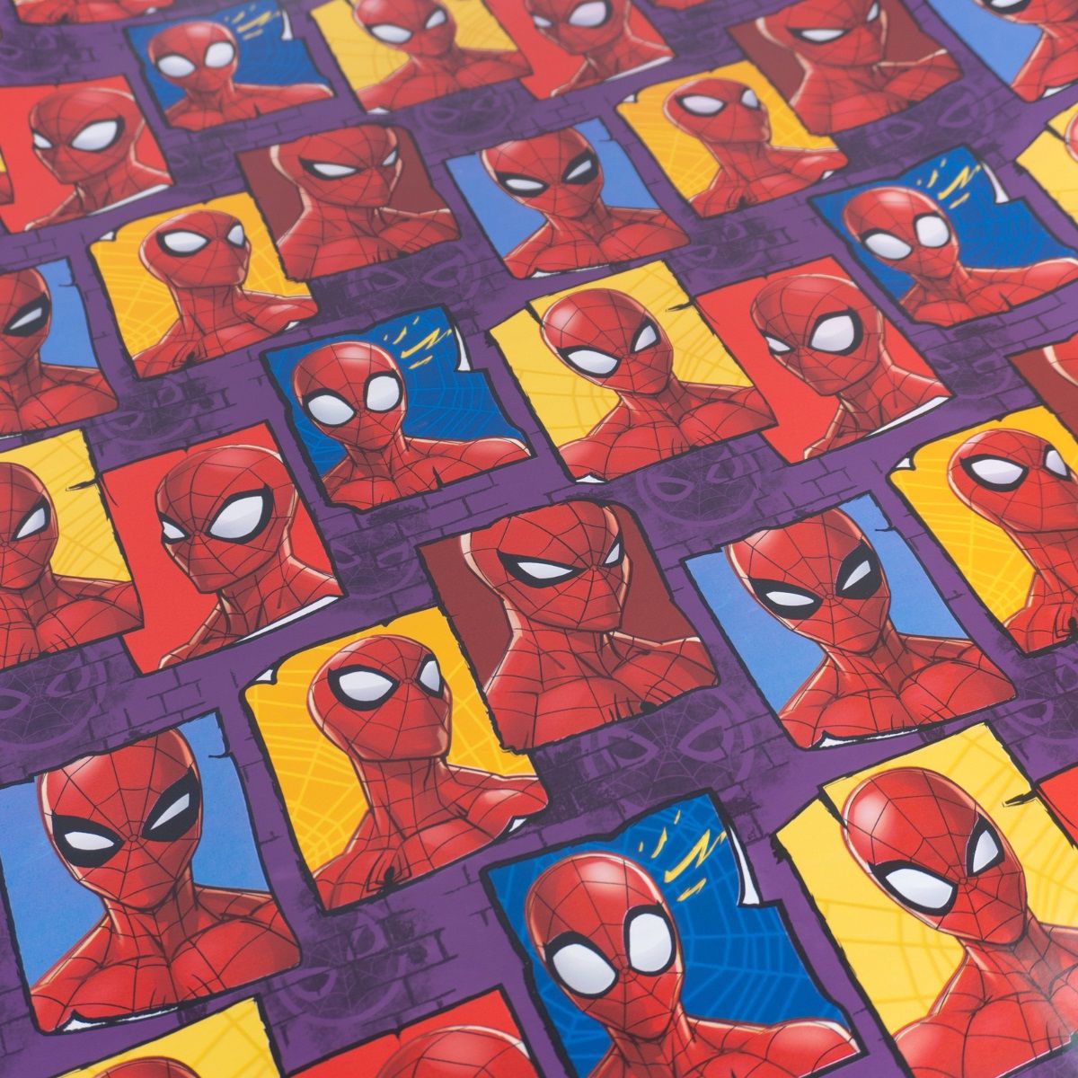 Spiderman on sale wrapping paper