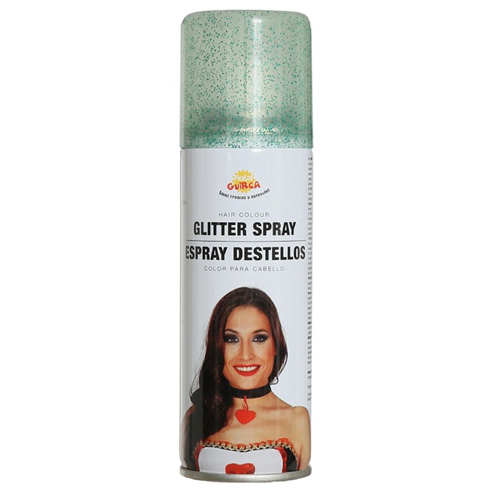 Fiestas Guirca Sparkling Hair Colour Spray Green 125 ml