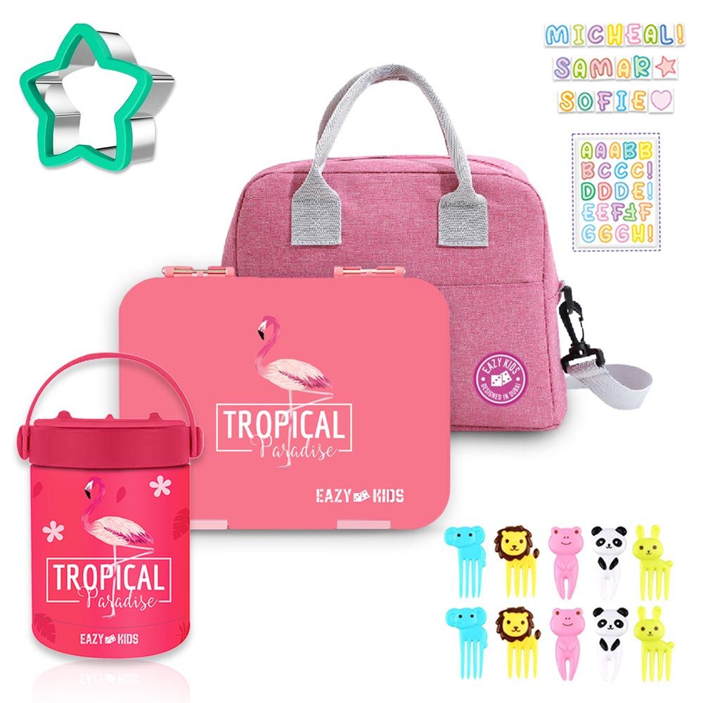 Pink shop lunch boxes