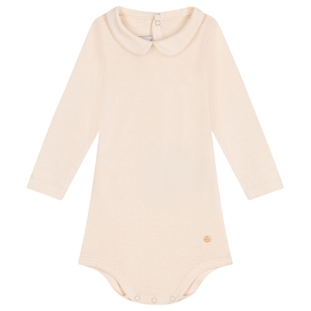 Baby bodysuit store with collar