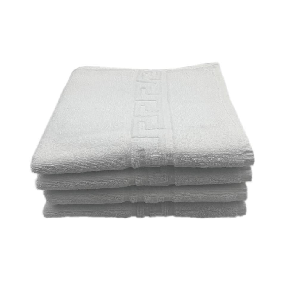 BYFT Magnolia Luxury Hand Towel 50x100 cm White 4pcs