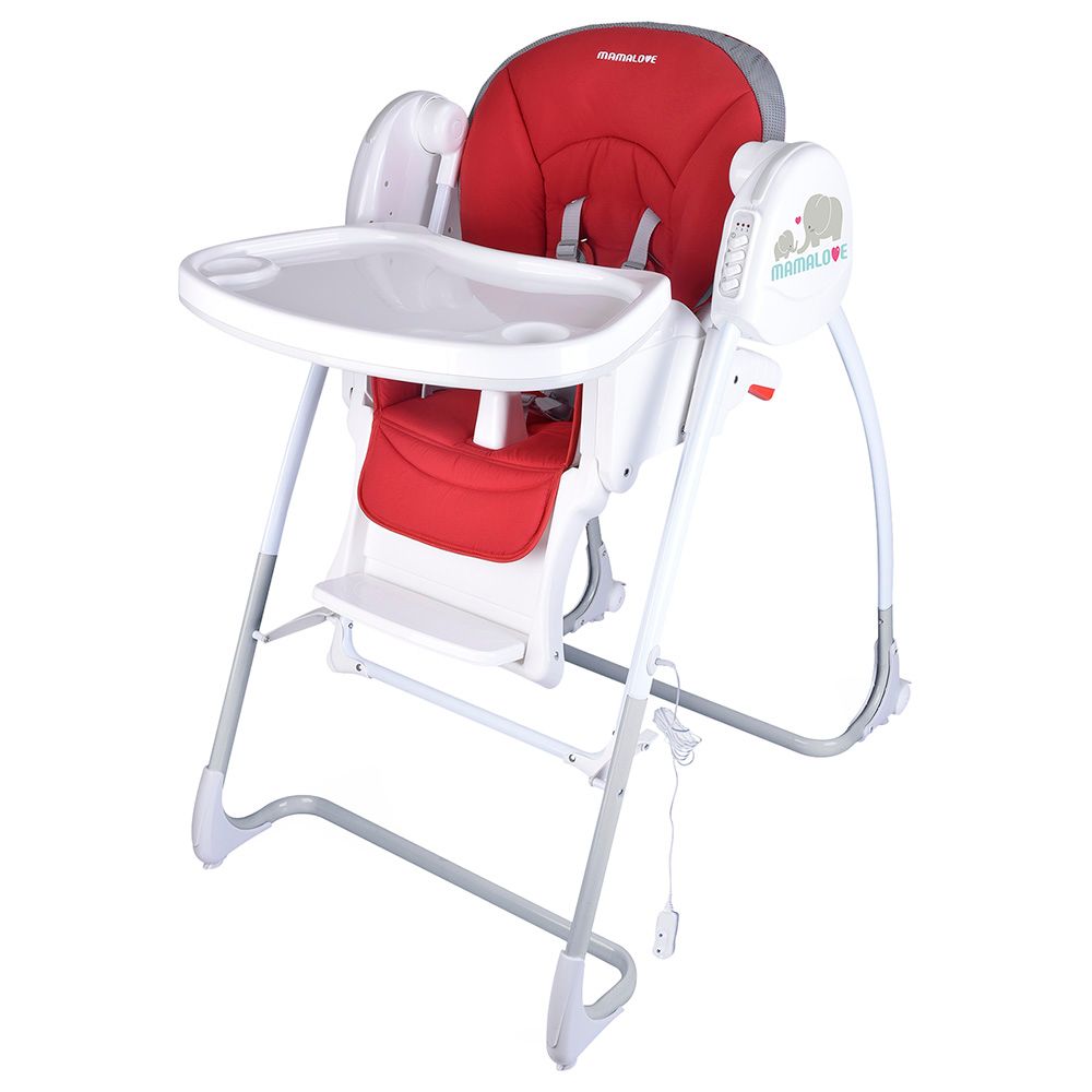Red high chair new arrivals