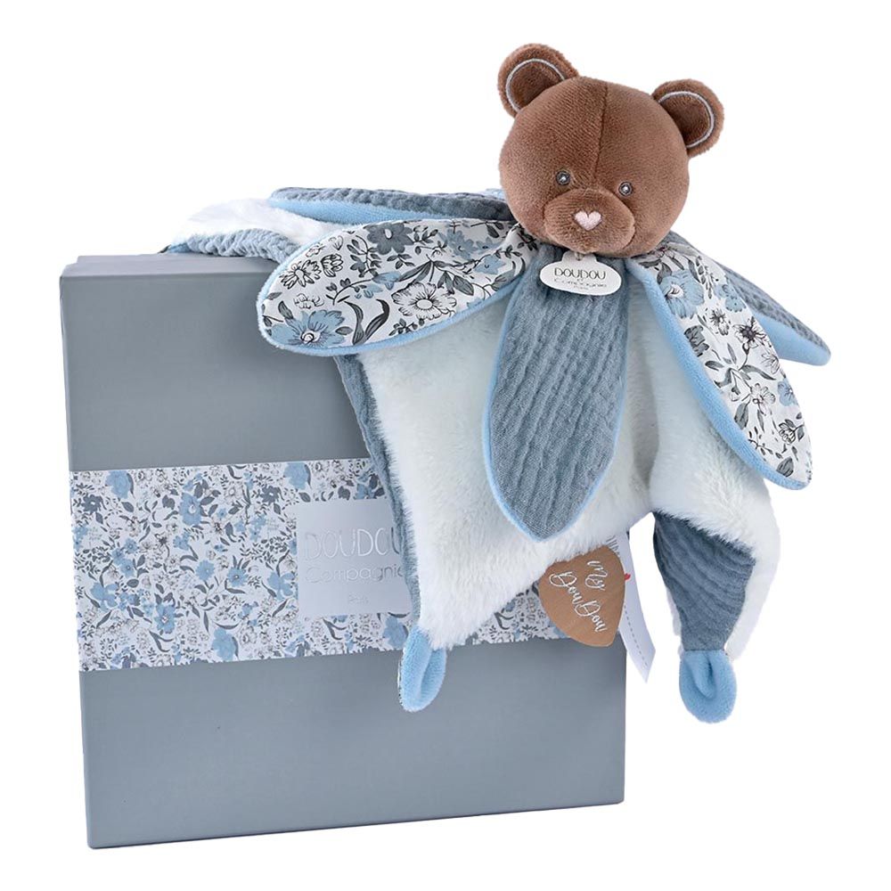 Doudou et compagnie bear comforter outlet
