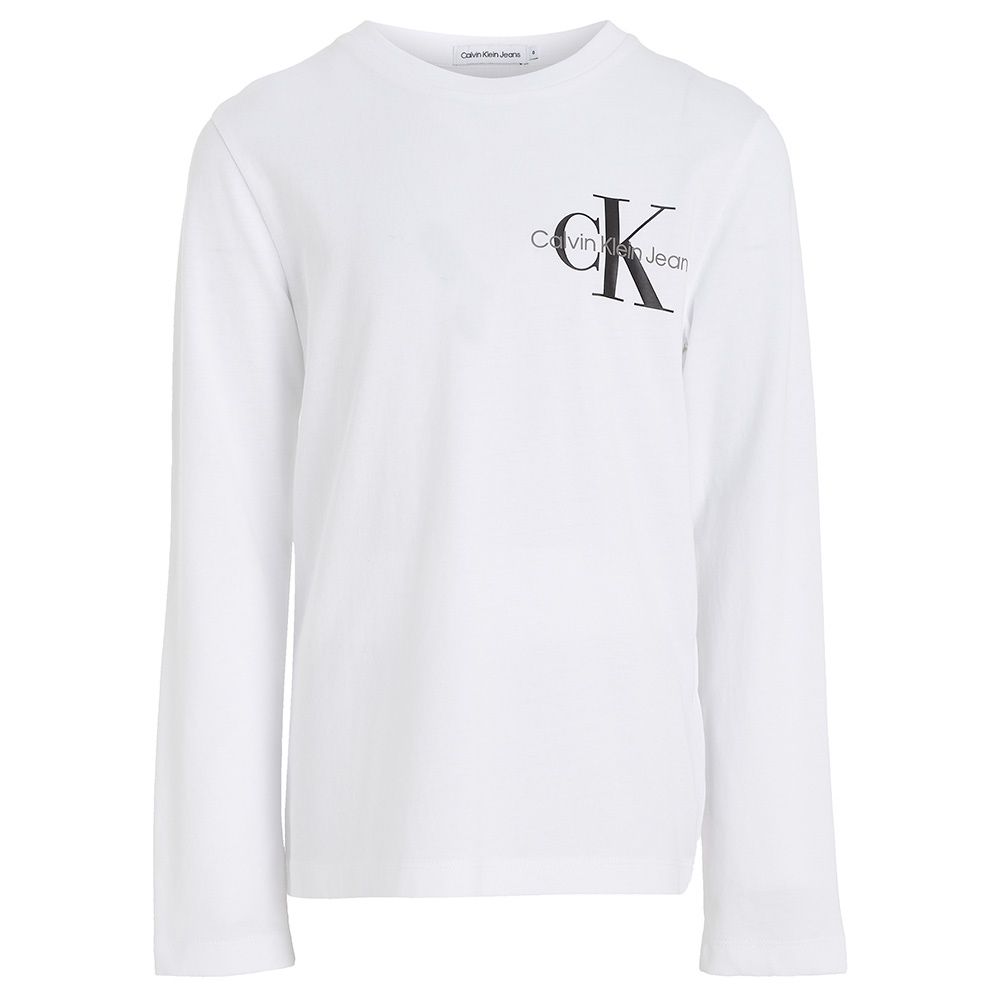 Calvin klein 2025 long sleeve white