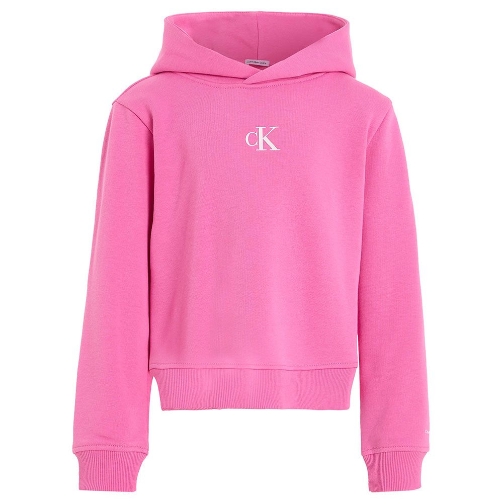 Ck logo hoodie on sale