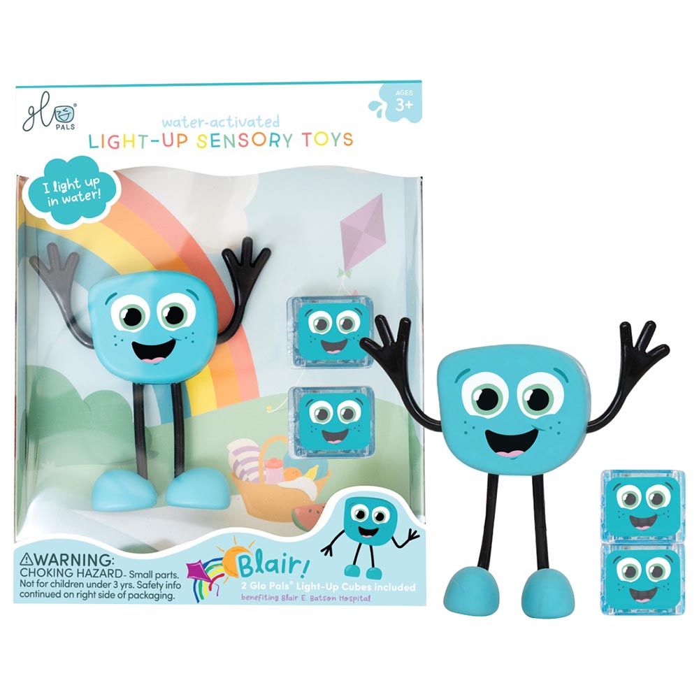 Glo Pals Character Light Up Bath Toys Blair