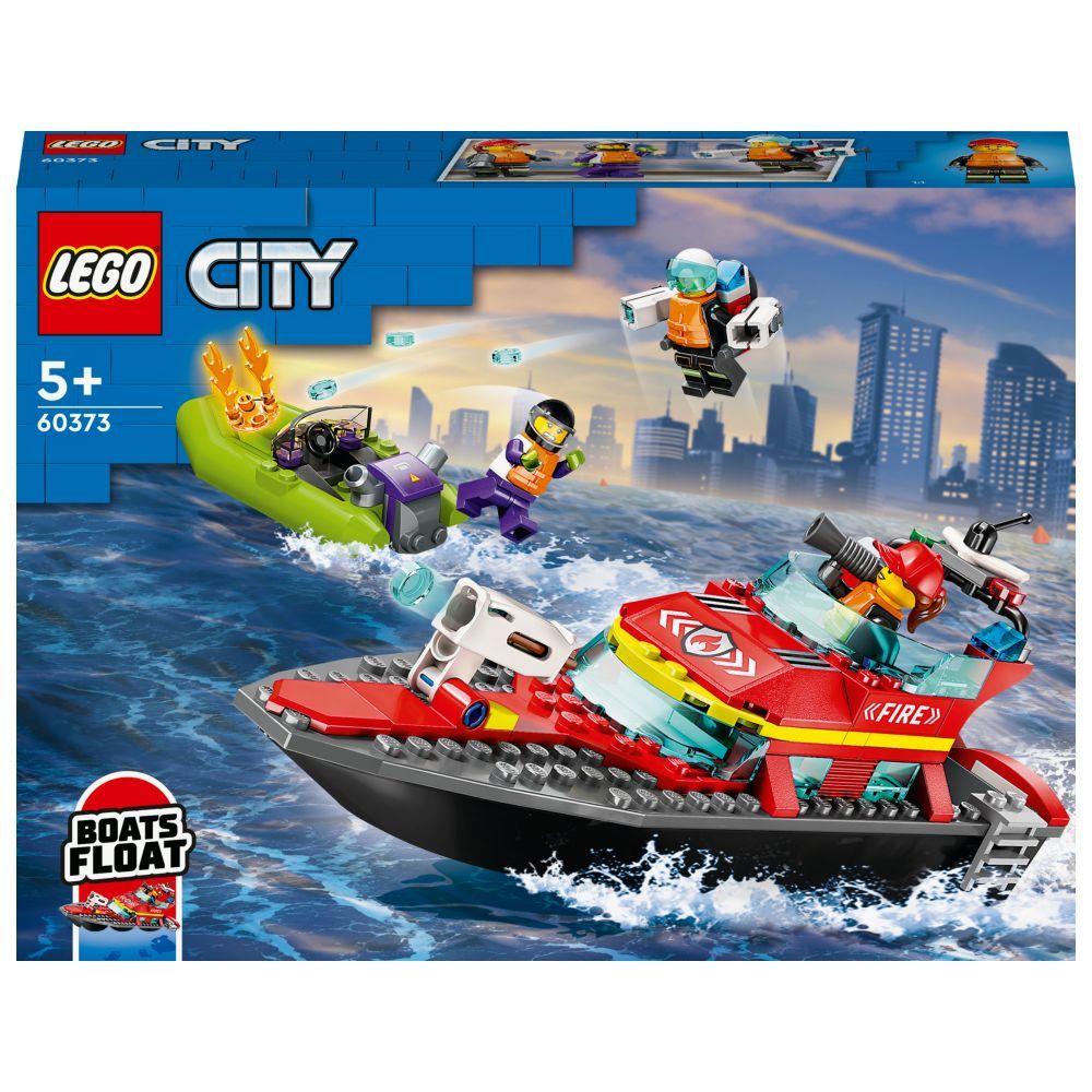 Lego city cheap fire boat 60005