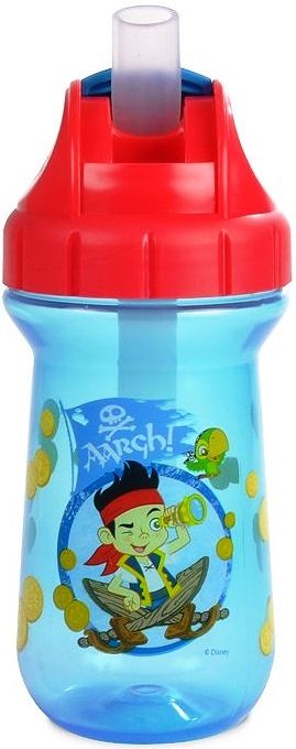 The First Years 10 oz Disney Mickey Flip Top Straw Cup