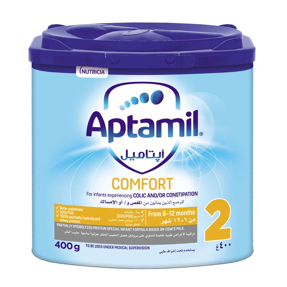 Aptamil - Comfort Stage 2 Formula Milk Powder - 400G