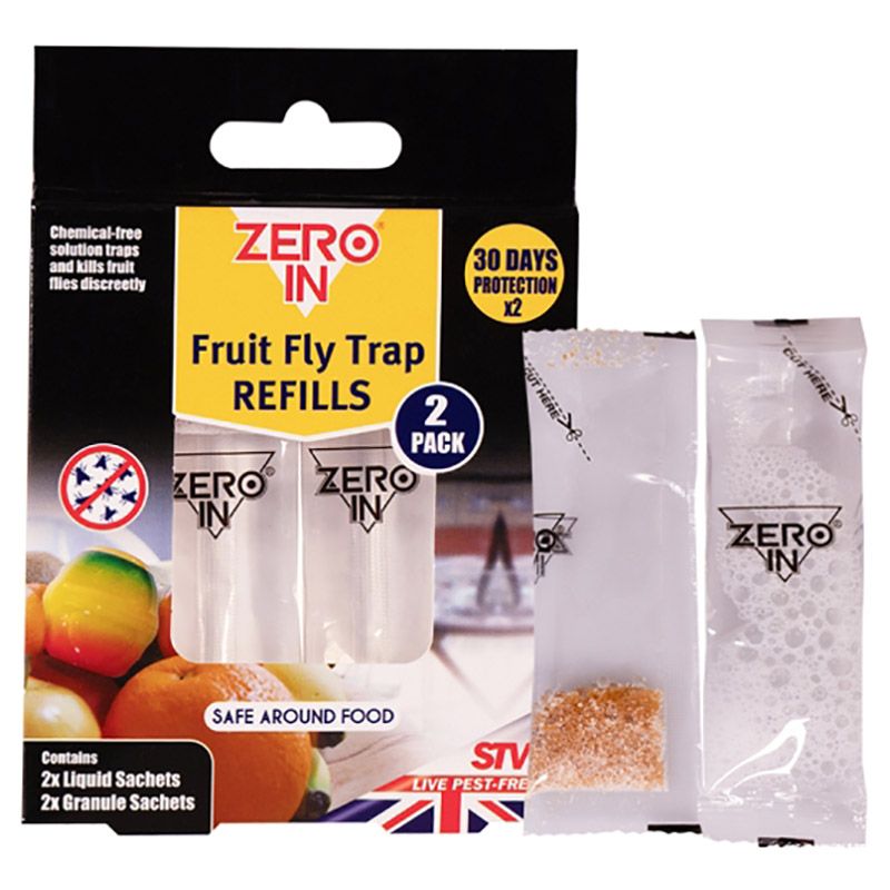 3 Pack Fruit Fly Traps for Indoors with 30PCS Fruit Fly Sticky Traps and 6  Baits