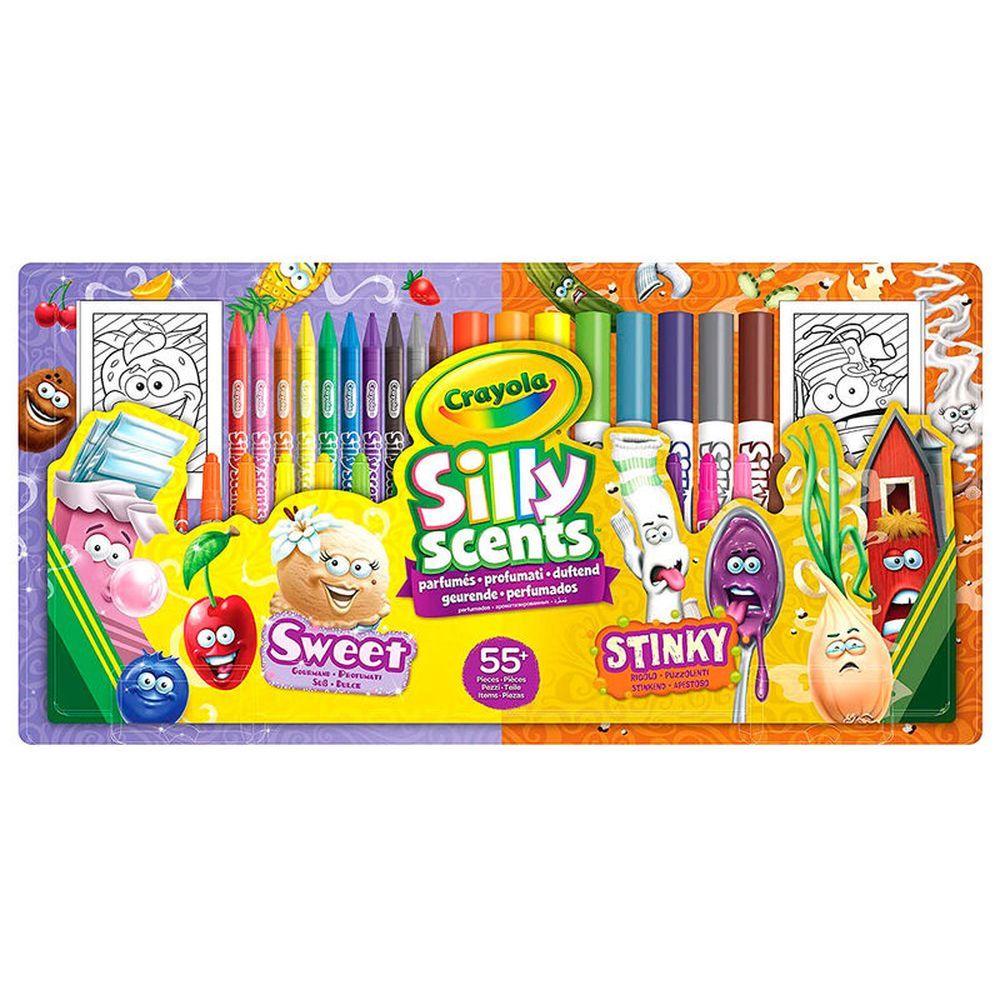 10 Ct. Silly Scents Sweet Washable Broad Line Markers