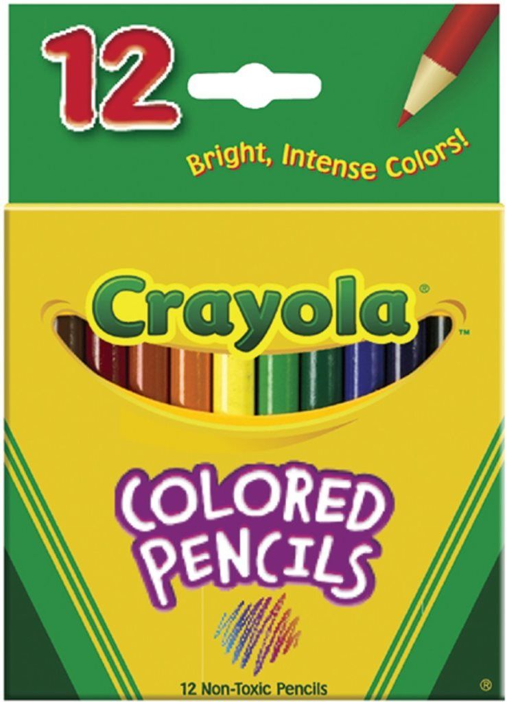 Crayola Colored Pencils Erasable 12pc