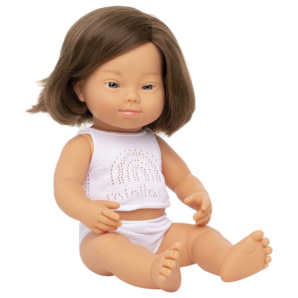 Miniland Dolls: 32 cm Caucasian Doll with Soft Body. Presented Gift Box,  31362