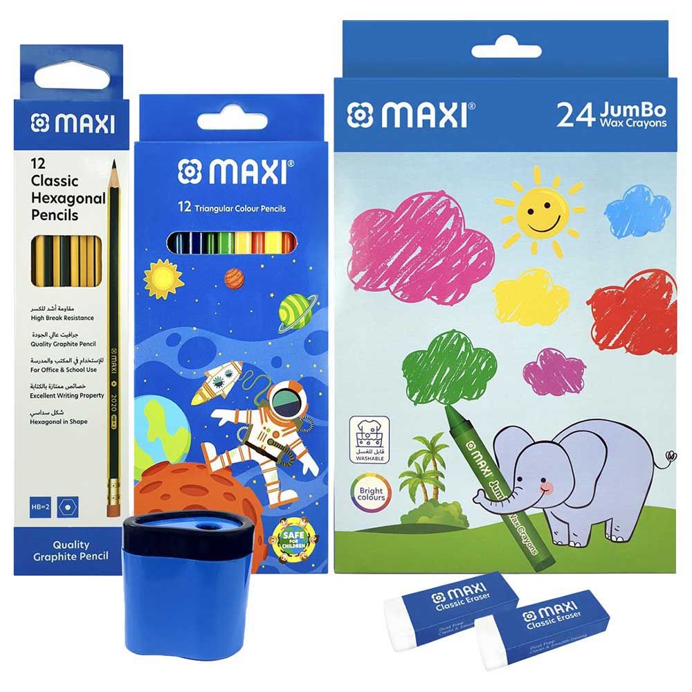 Hape - Art & Paint Activity Kit with Art Paper Roll for Easels