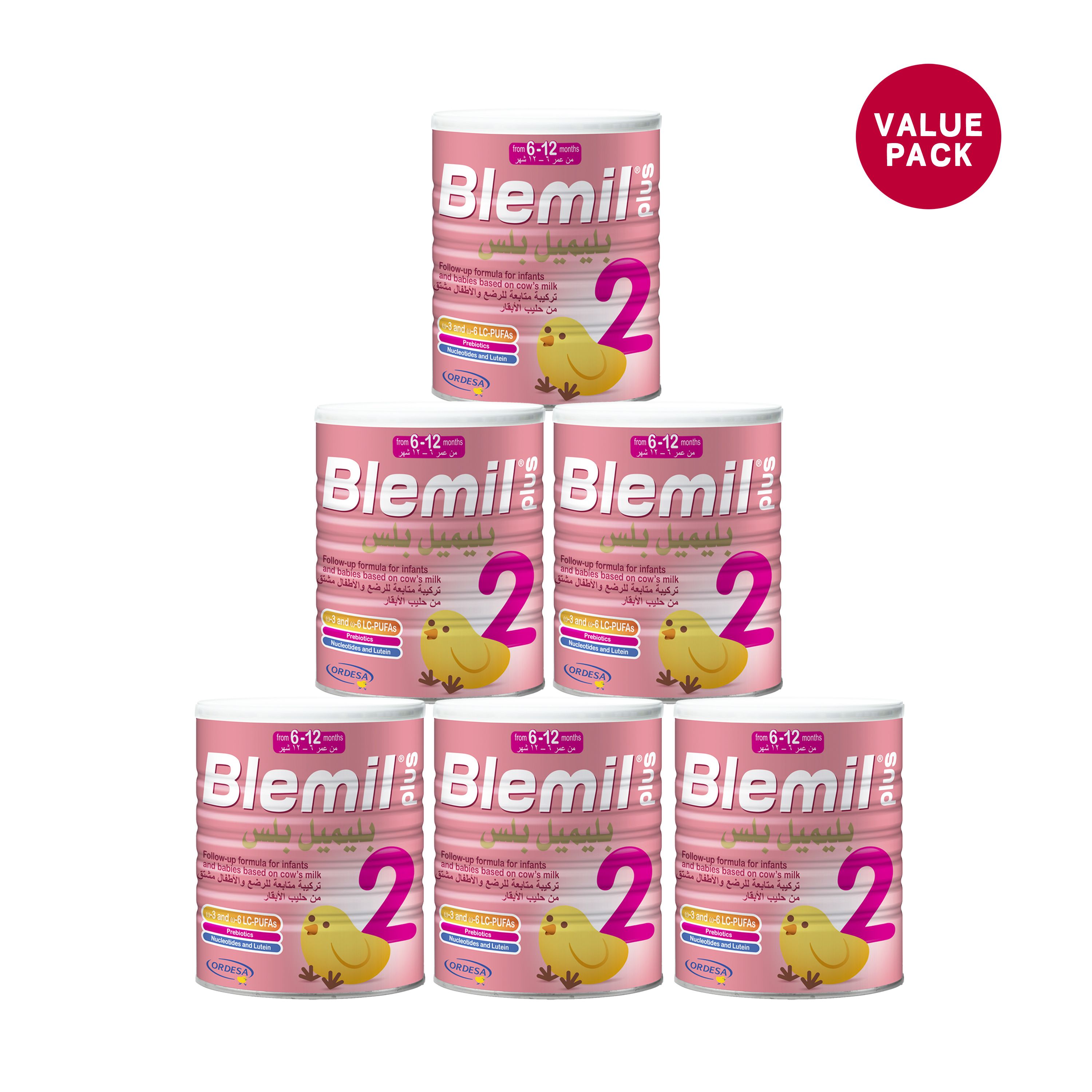 Blemil Plus Stage (2) Pack of Two 2 x(800g)