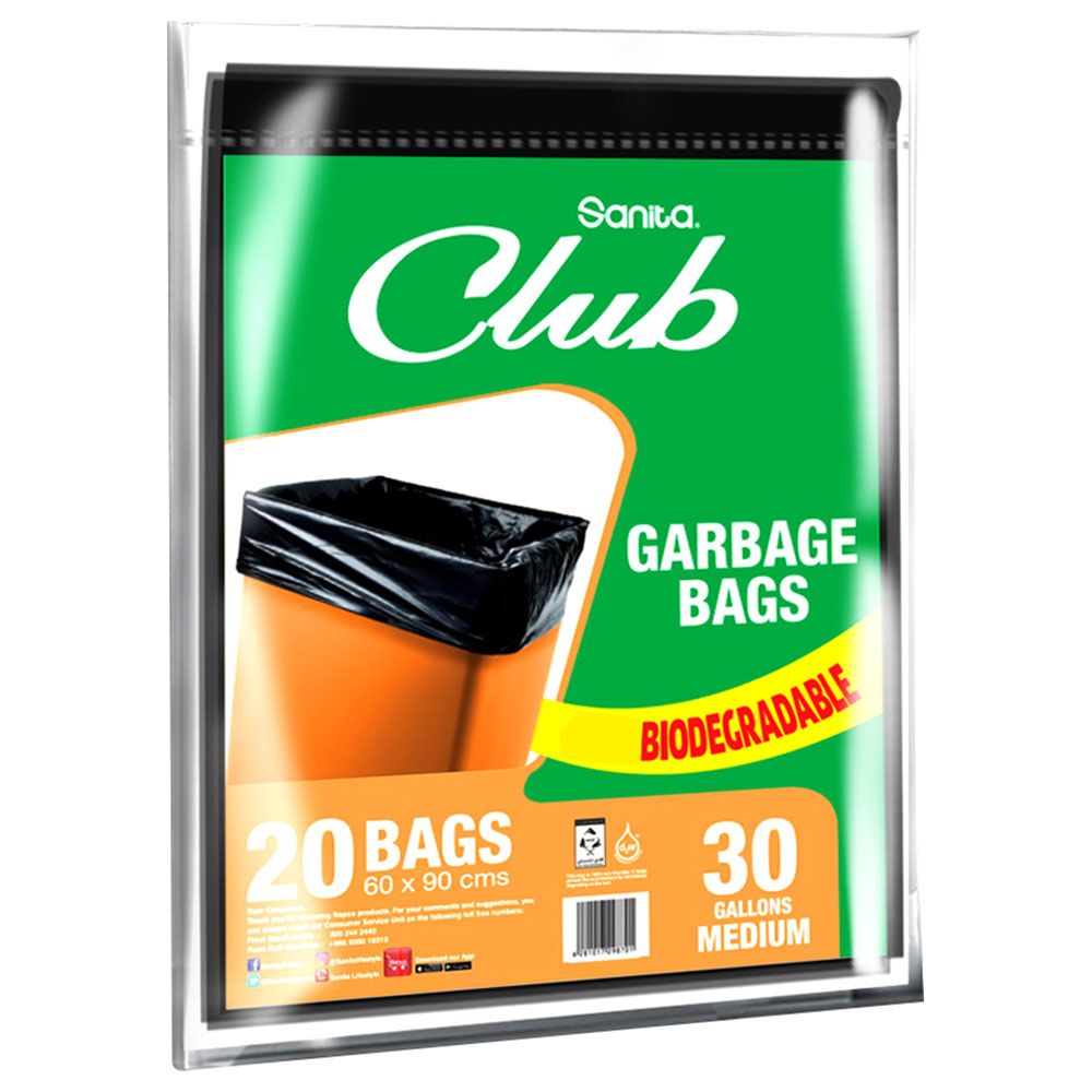 Club Trash Bag Small Pink - Sanita Servu