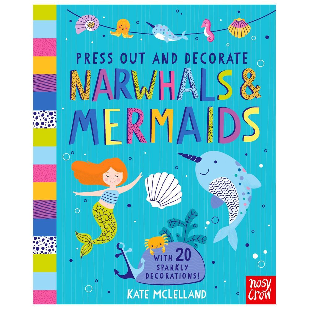 Mermaids. Activity book. Pressed out