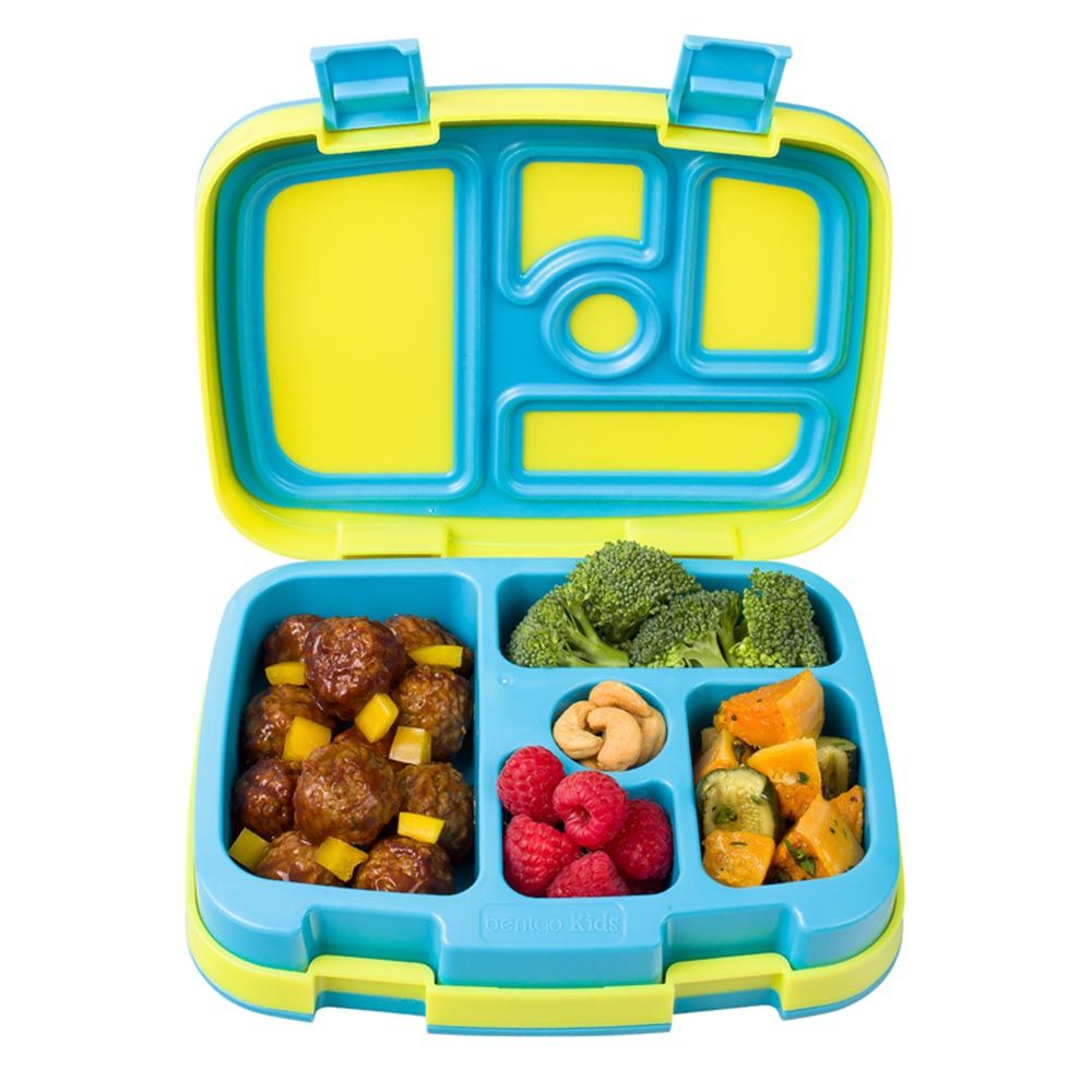 Bentgo Kids' Chill Lunch Box, Bento-Style Solution, 4 Compartments &  Removable Ice Pack - Fuchsia/Teal
