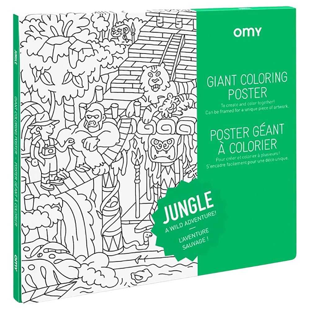 OMY Giant Magic Scratch-Off Poster