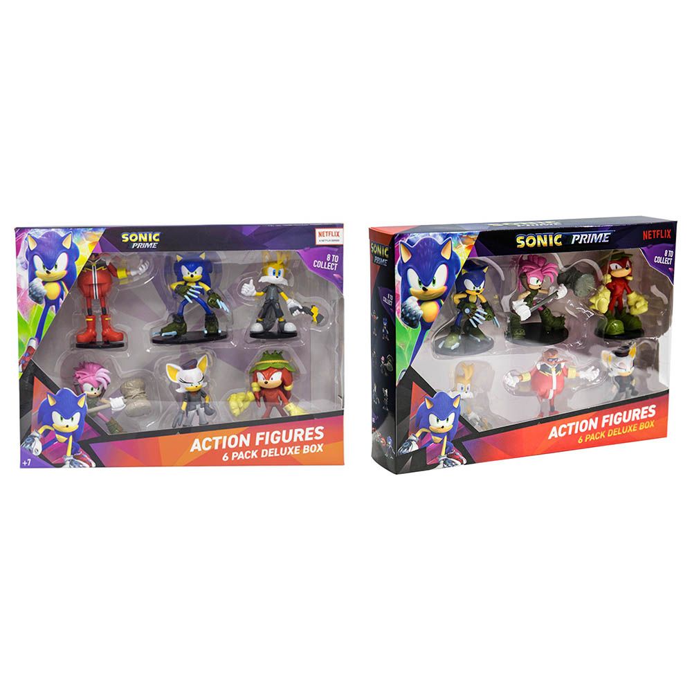 Sonic Prime Toys, 8 Figures Including 2 Rare Hiden Characters, Deluxe Box,  Series 1, Randomly Selected, Collect All 16!, Figures -  Canada