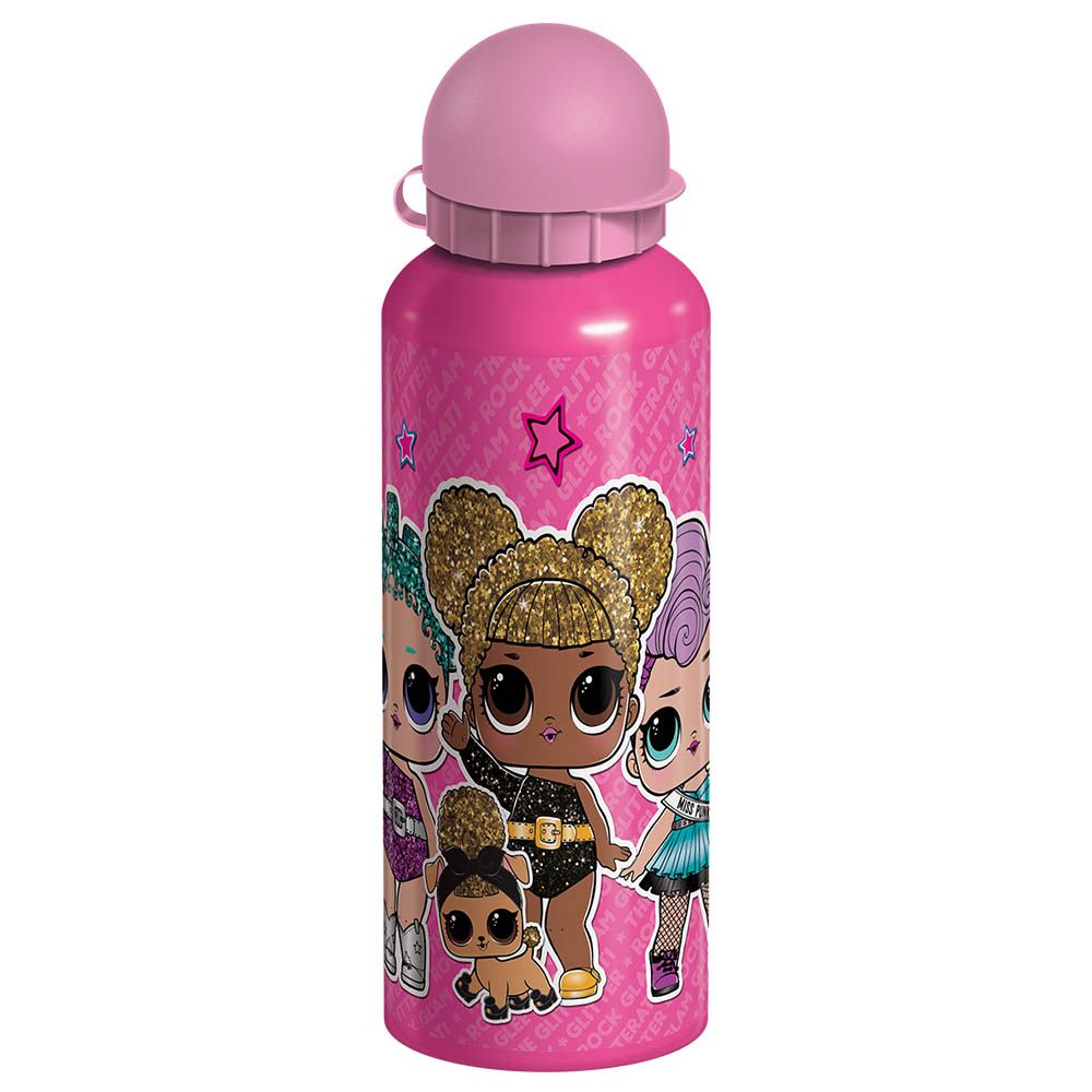 Trolls Cool Vibes 600ml Water Bottle Pink (One Size)