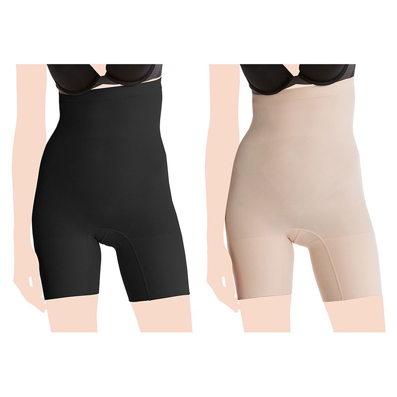 Spanx - Power Short In 2 Colours, Nude & Black