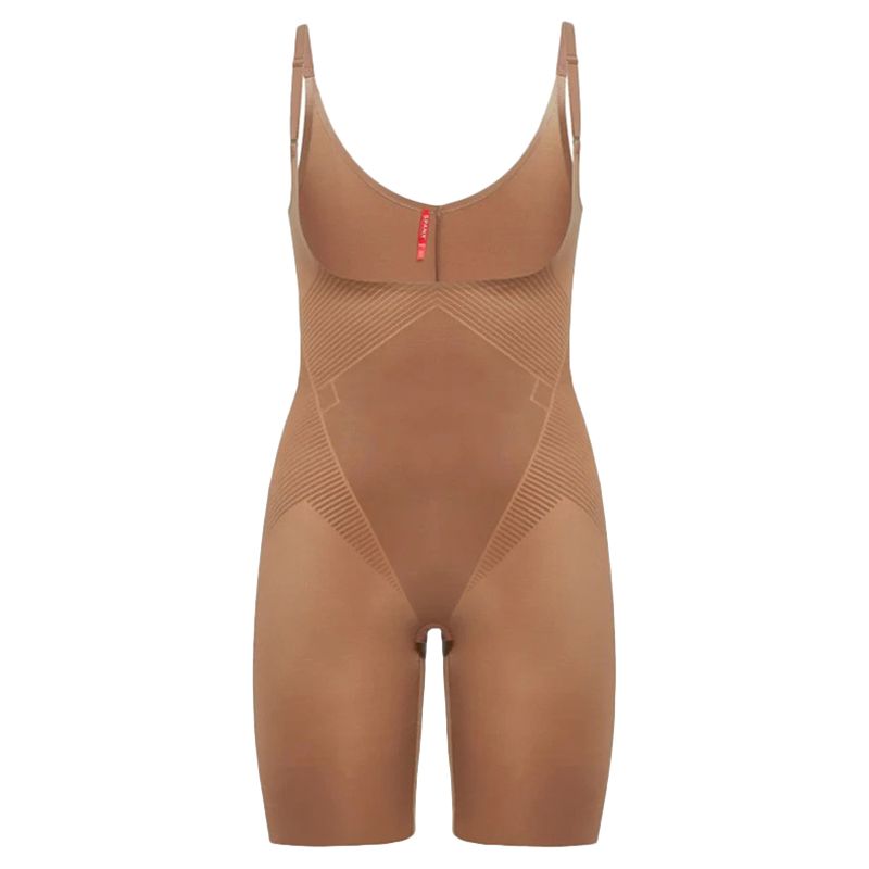 Open-Bust Oncore Mid-Thigh Bodysuit - Spanx