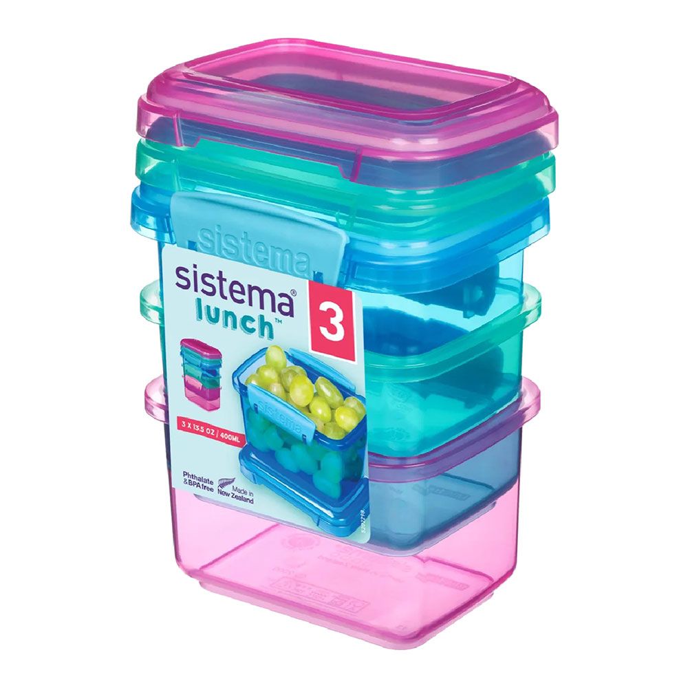 Sistema Lunchbox - Quad Split - 1.74 L - Turquoise