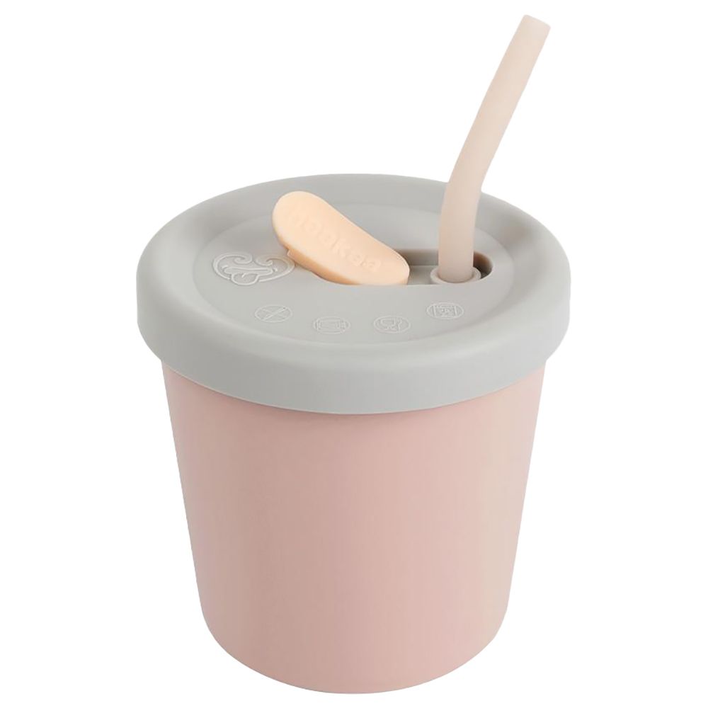 Haakaa Sip-N-Snack Silicone Cup - 8 oz (Rust)