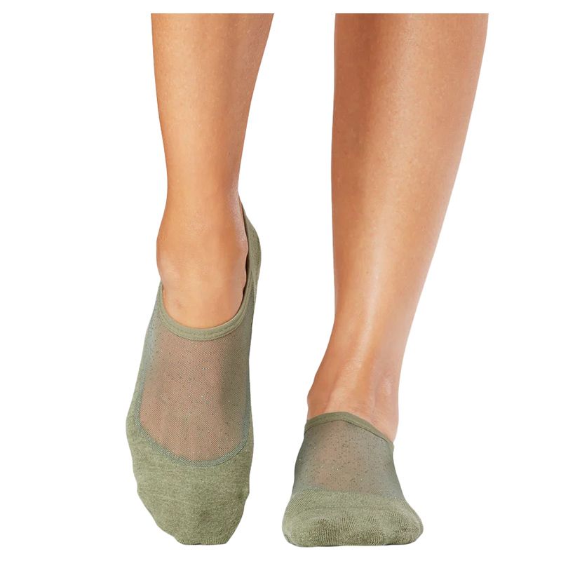 Tavi Noir - Maddie Grip Socks - Olive Glam