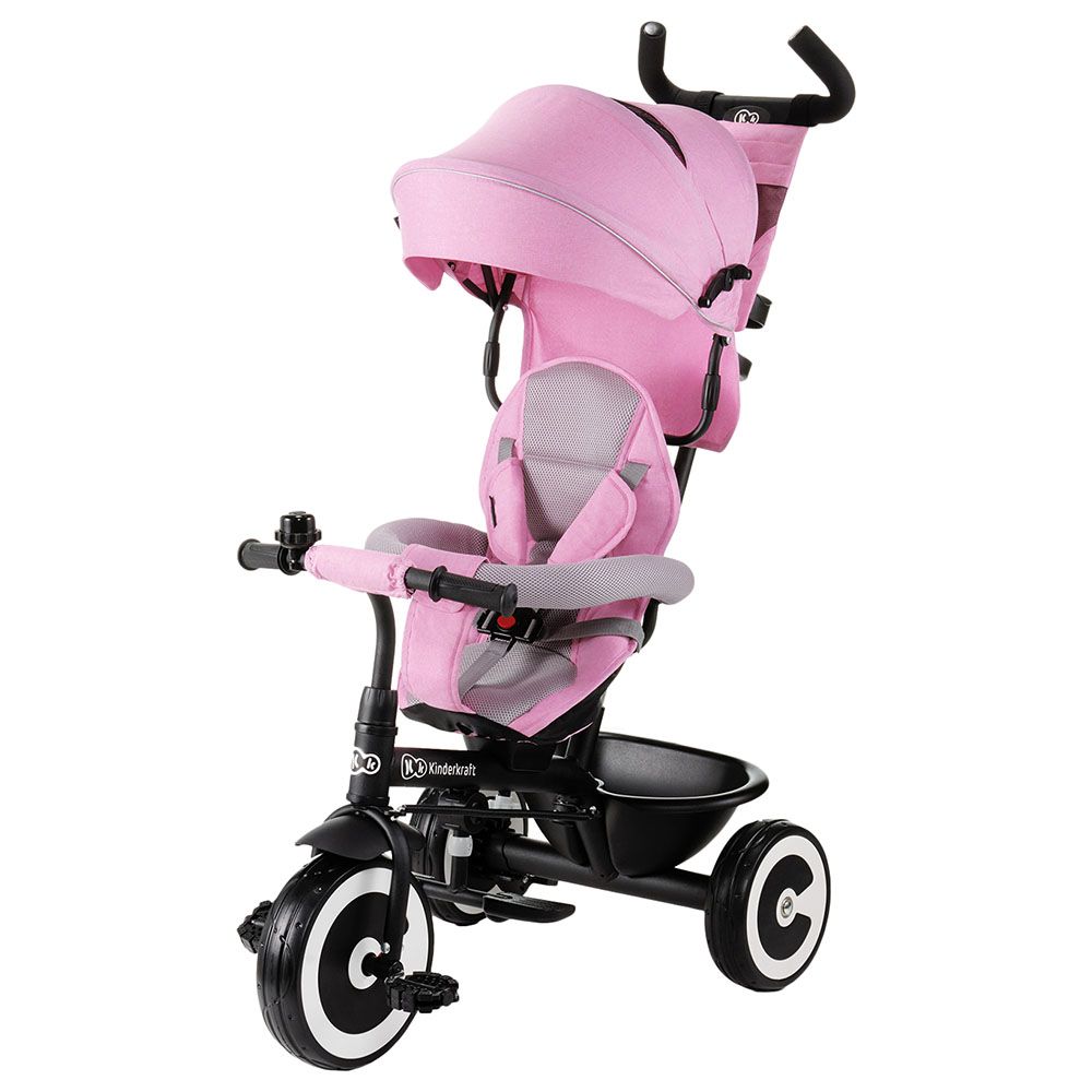 Kinderkraft Tricycle Easytwist Mauvelous Pink : : Toys