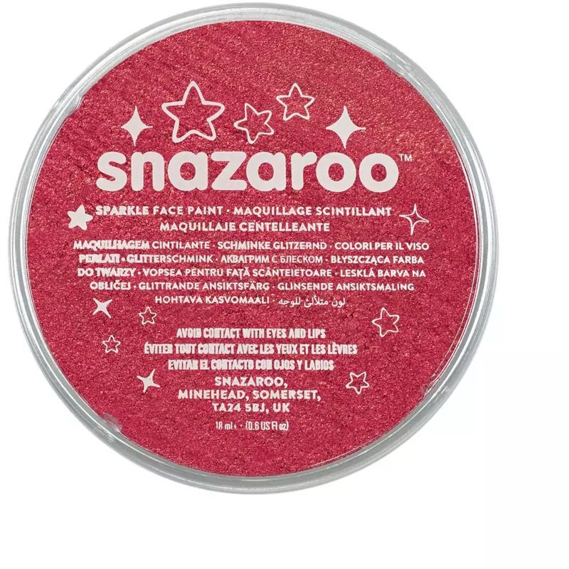 Snazaroo Classic Face Paint 18ml Bright Pink