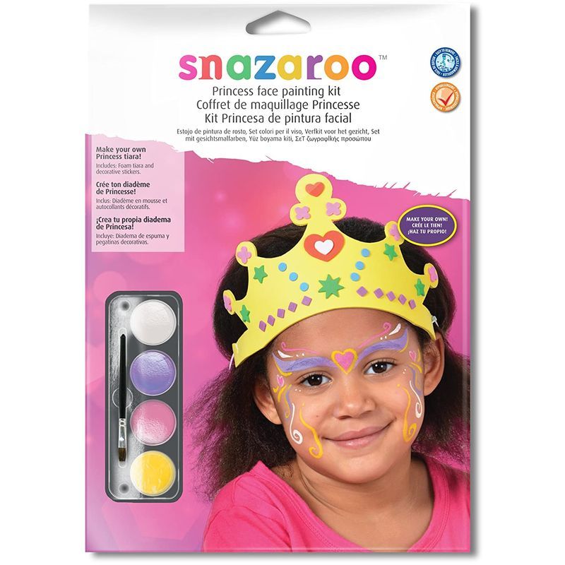 Snazaroo Face Paints - Adventure Face Paint Kit, Set of of 8
