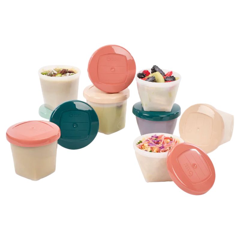 Babymoov Babybols Glass Food Container 220ml (4 pcs) –
